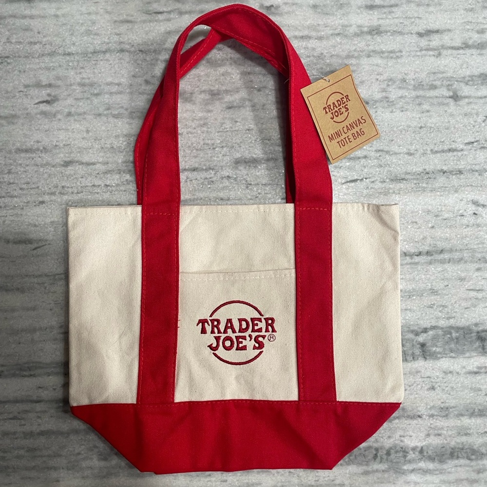 Trader Joe’s Mini Tote Red